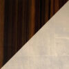 Macassar Ebony and Gold Leaf