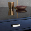 the Mortimer luxury desk, Mid century luxury desk with gloss detail
