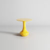 A bright occasional table part of DAVIDSON London’s Wanderlust Collection. This design features the Decanter base and the Elystan top in a bold yellow “Sahara’