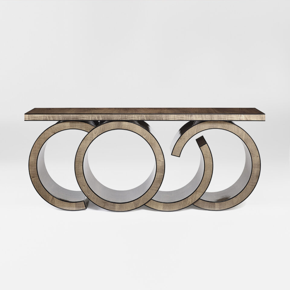 A four hoop Scarsdale Console
