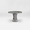 Grey round Chatsworth Table on a grey background