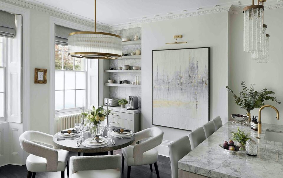Dining Room of Nash House by Sixty 3 London