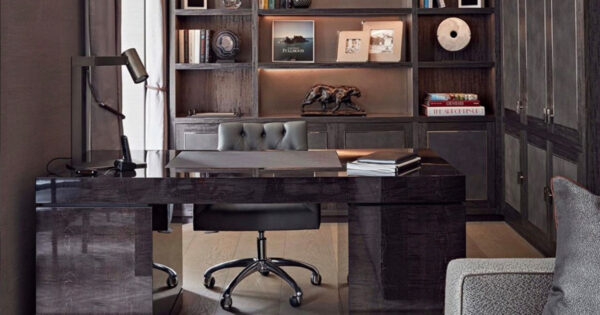 How To Style Your Home Office - The Wellington desk styled in an interior design project by Taylor Howes