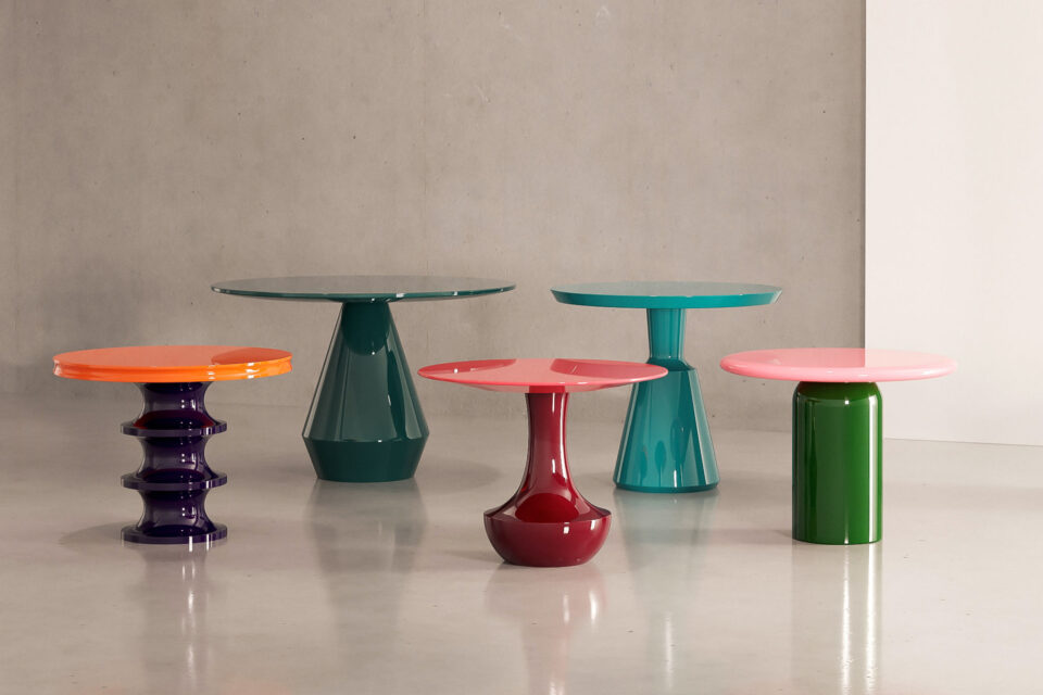 Centre Table | The colourful Wanderlust Collection are available in multiple sizes and can be styled as centre tables