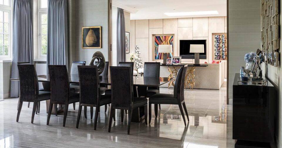 Luxury House Tour | A Hampstead Family Home. Interior Design by ND Studios.