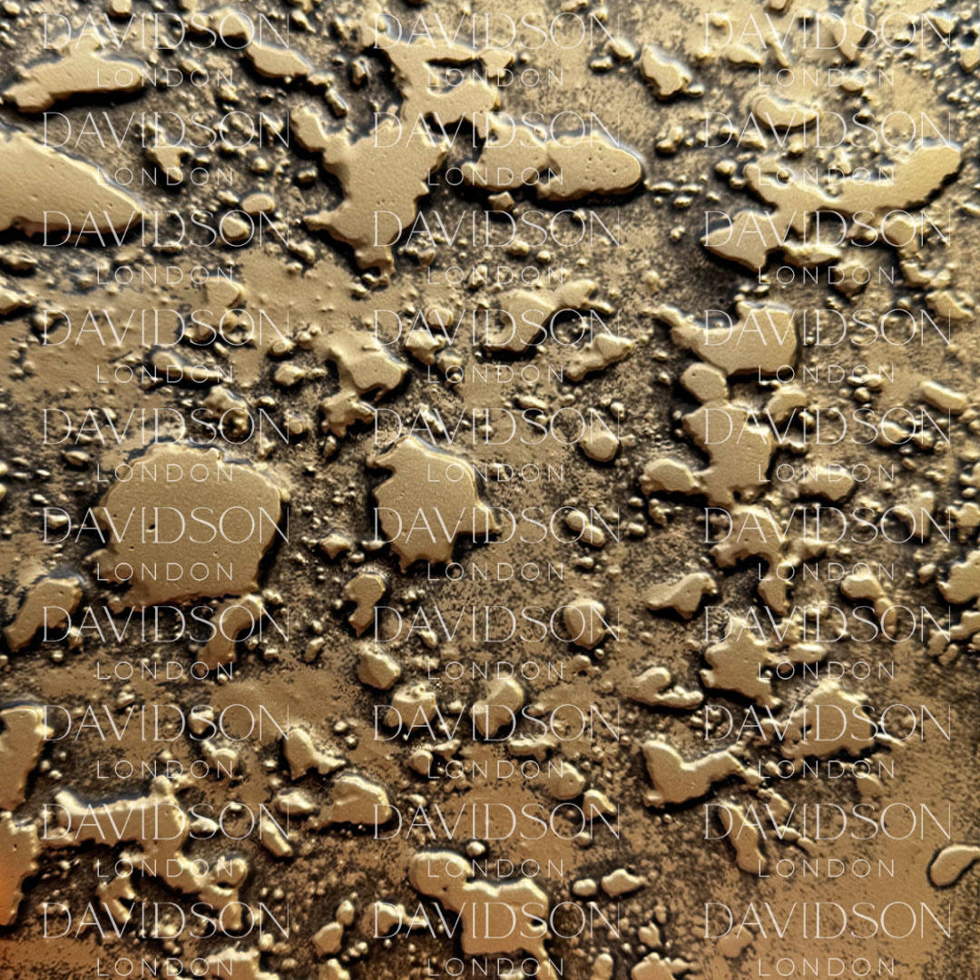 Moon Crater metal finish - - liquid metal furniture