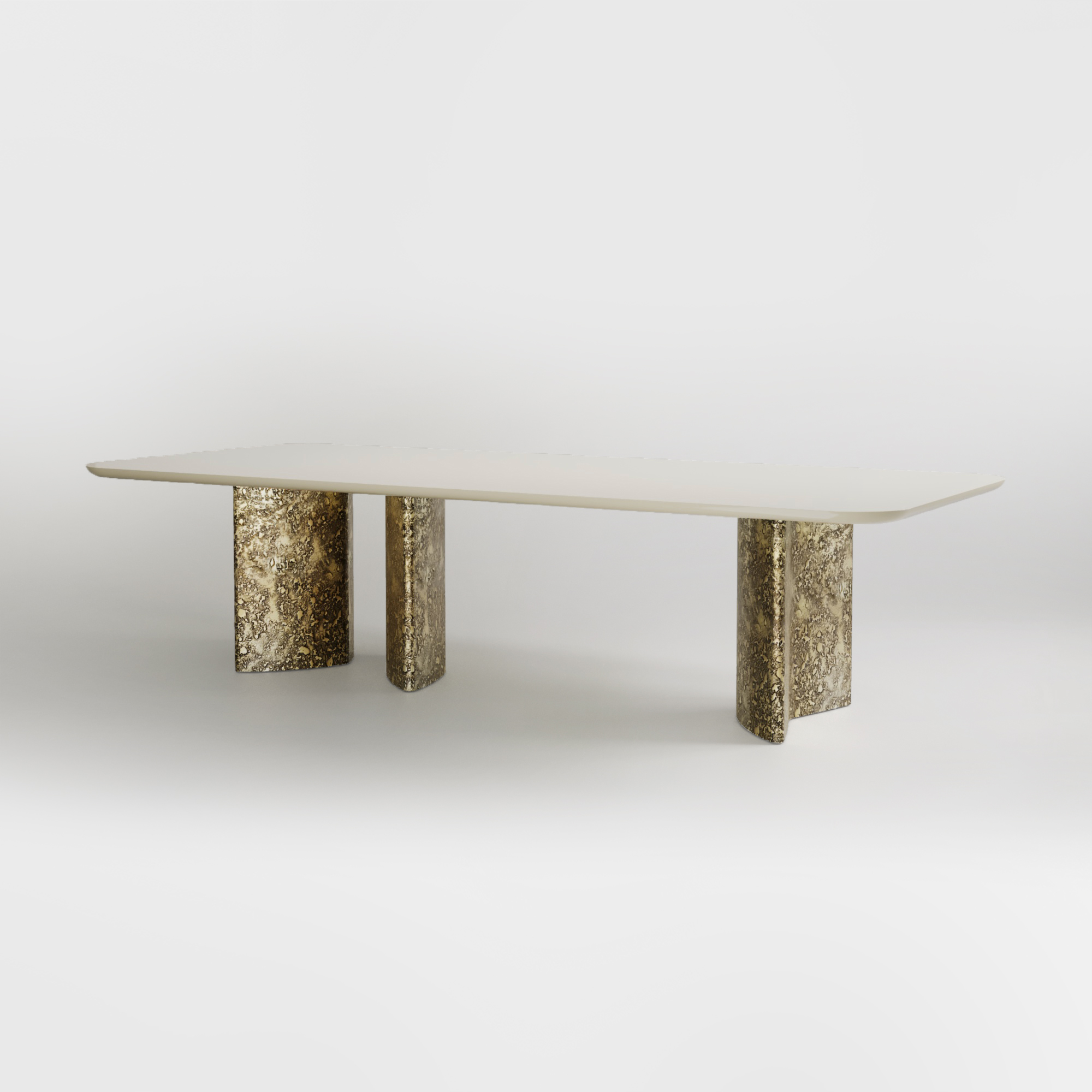 Paris_DiningTable_OffWhiteLacquer_MoltenBronze_DavidsonLondon