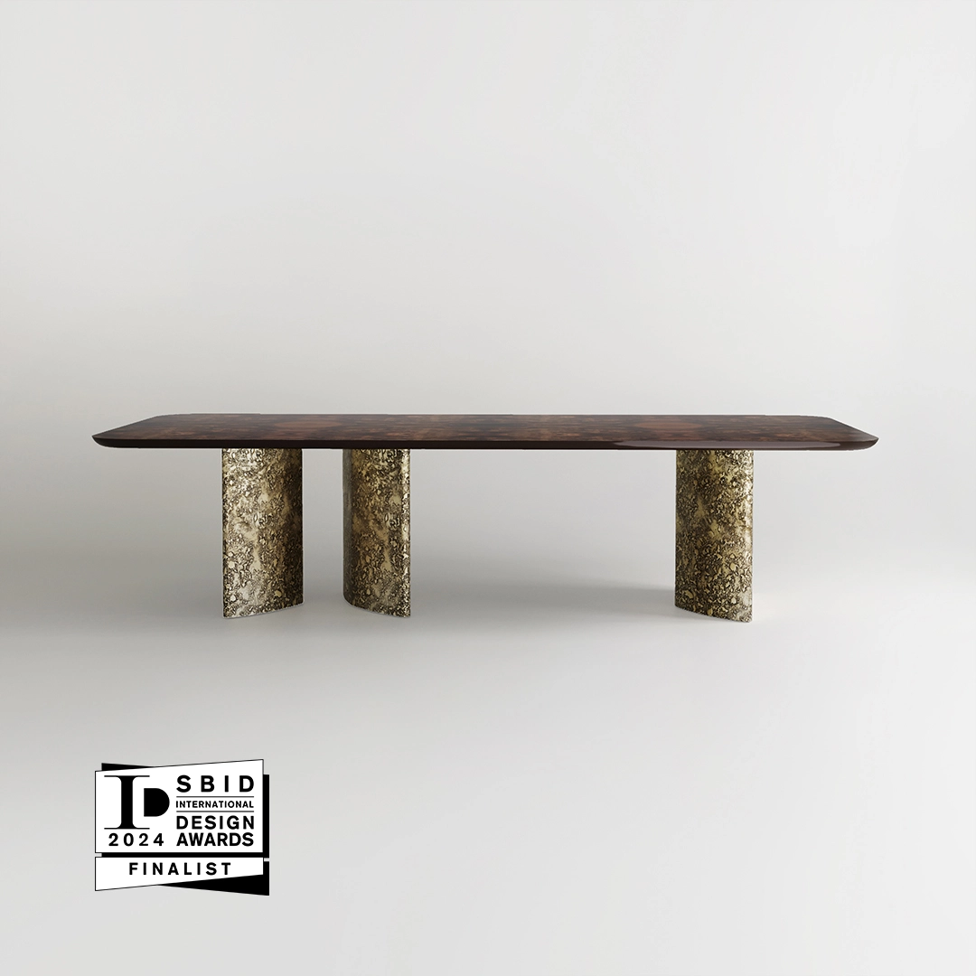 Paris_DiningTable_Front_BurrWalnut_MoonCrater_DavidsonLondon