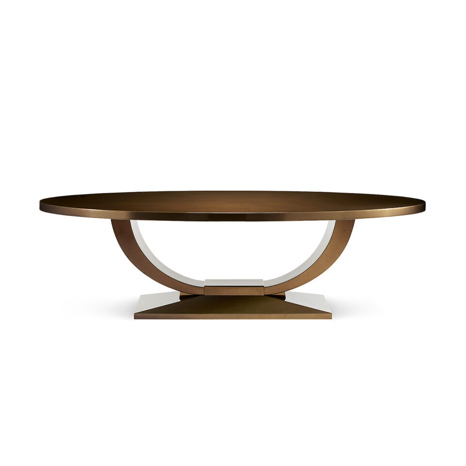 Liquid Metal Furniture Carlton Dining Table Davidson London Luxury Furniture