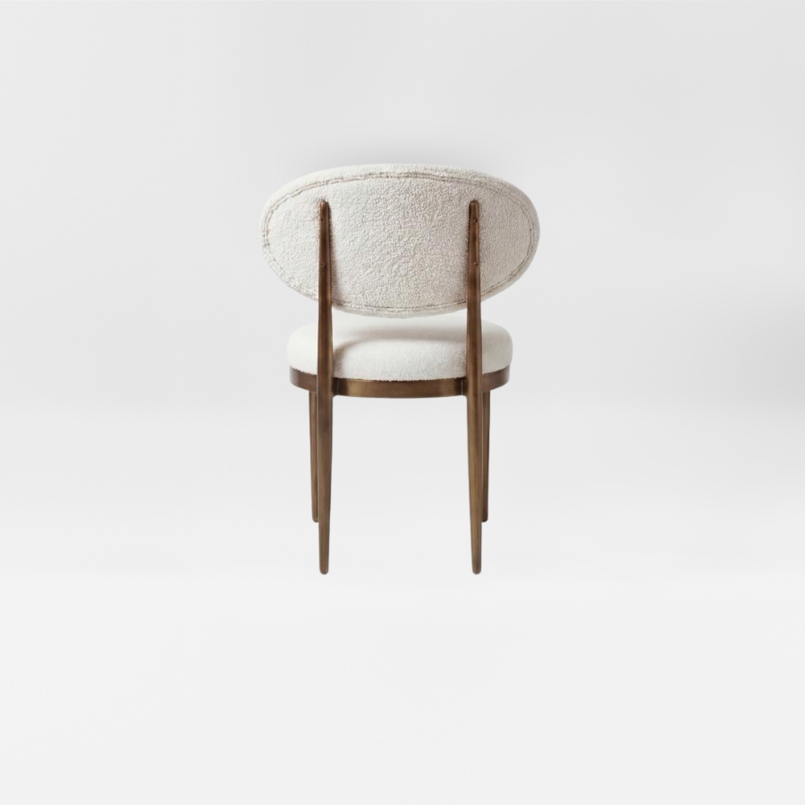 Miami Curved Back Dining Chair back