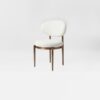 Miami Curved Back Dining Chair front side