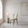 MabroukaDiningArmchair_DedarTulipe70_GreenLegs_Roomsetting_DAVIDSONLondon